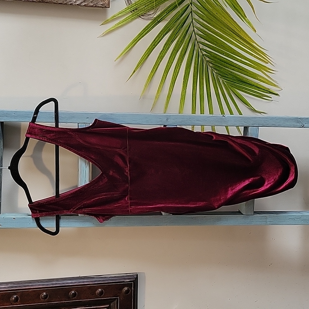 Maroon dress